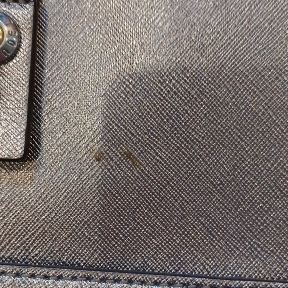 Henri Bendel New York Gorgeous Pewter/Silver Handbag/Crossbody Bag - Picture 8 of 16